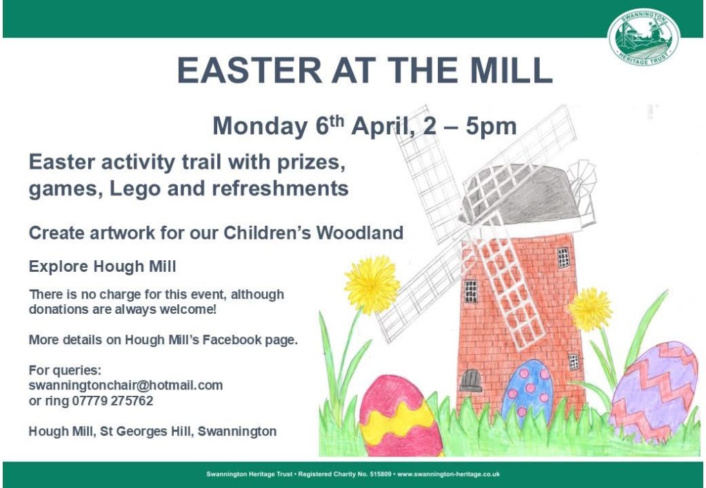 Easter at Swannington Hough Windmill April 6th 2026